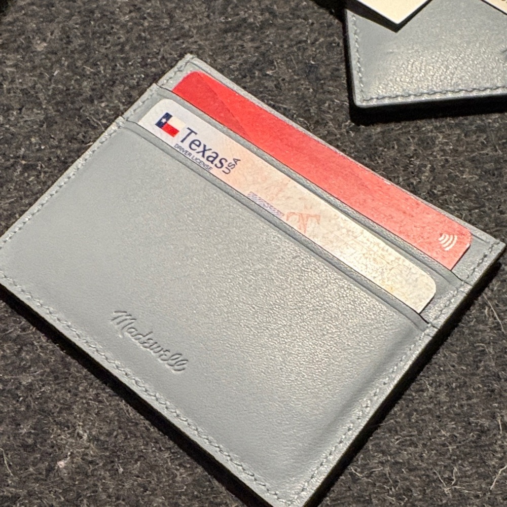 Madewell Light Blue Card Holder - Picture 12 of 12